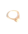 Anillo oro rosa y perla