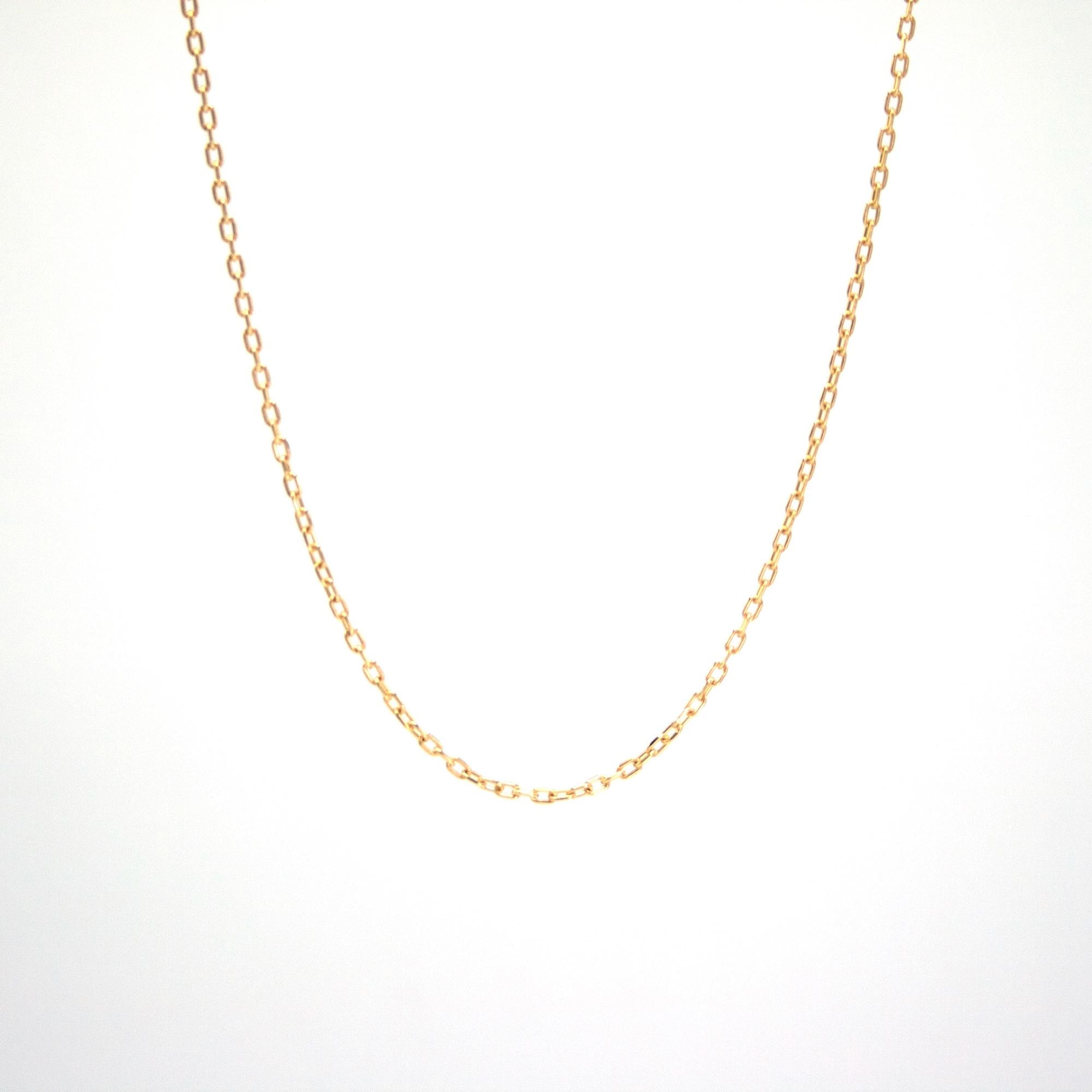 Cadena Oro rosa 56