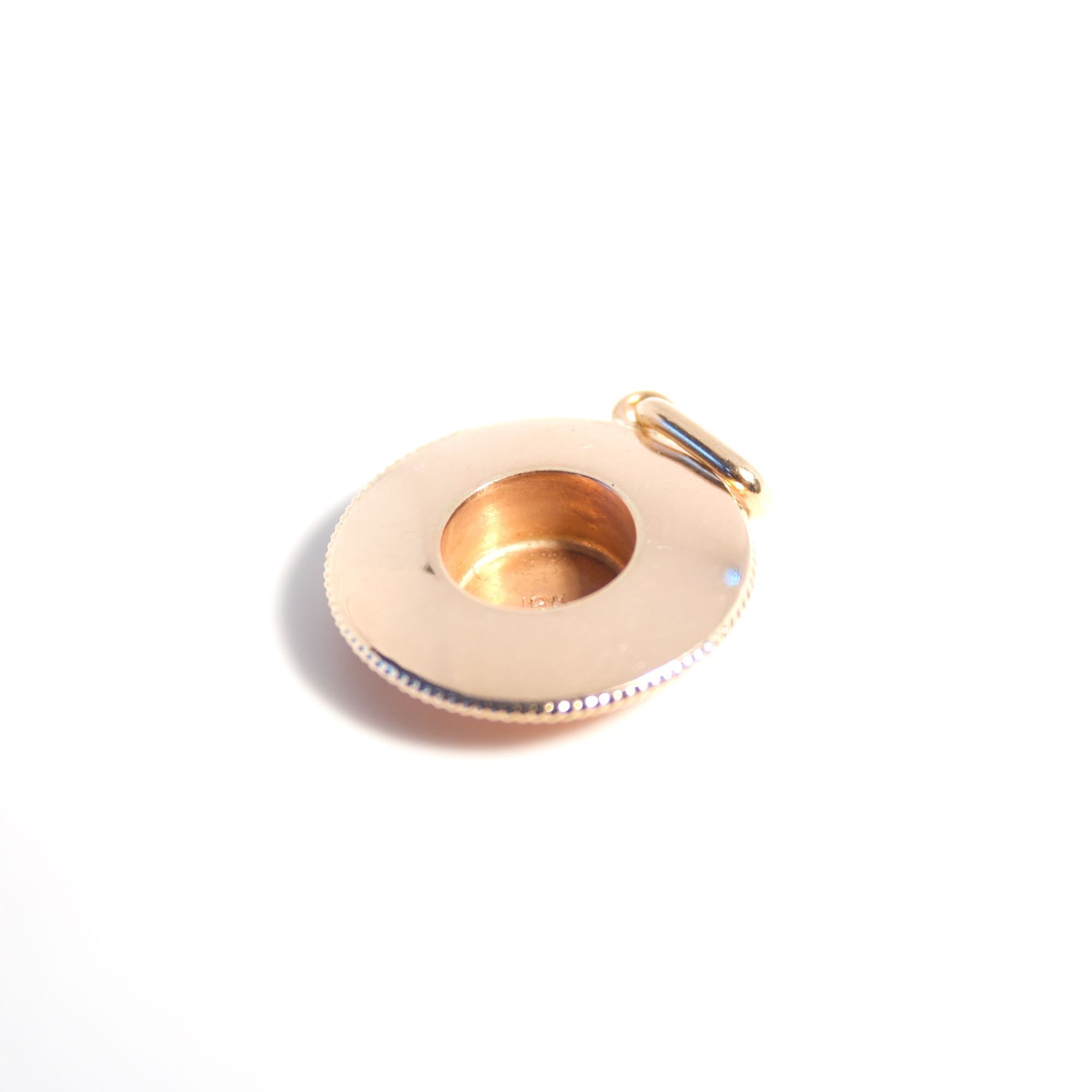 Sombrero oro rosa