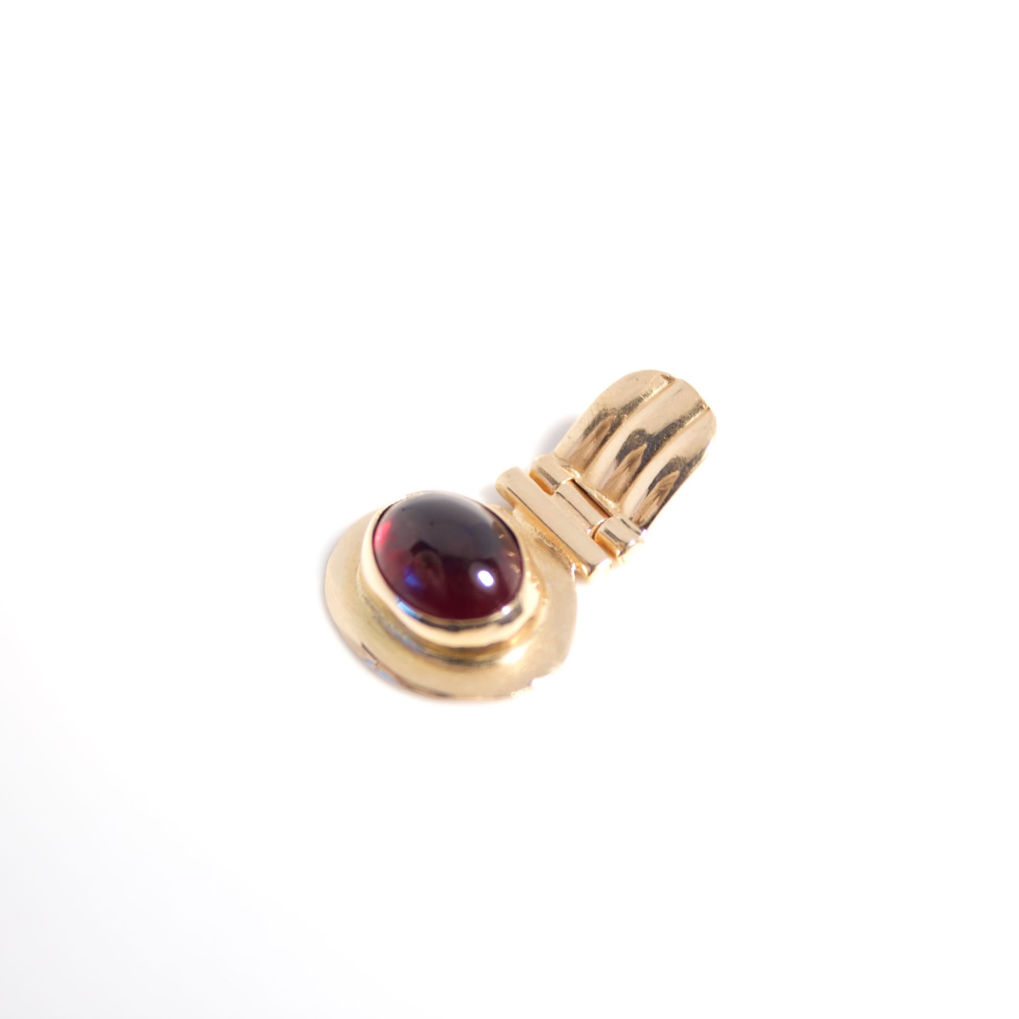 Colgante Granate Cabochon