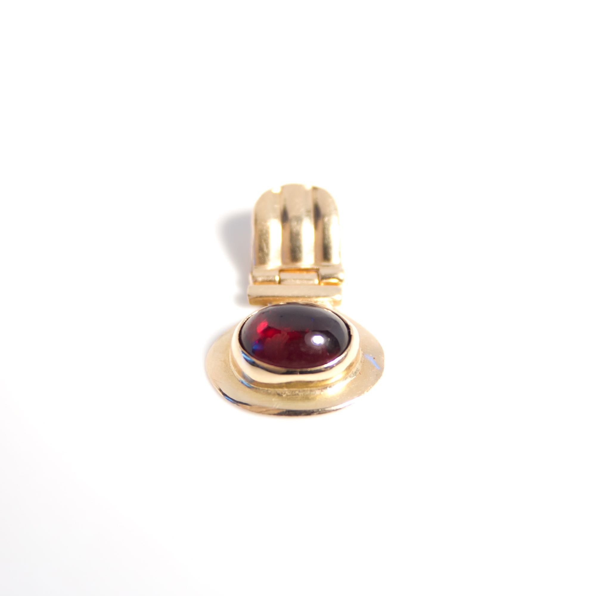 Colgante Granate Cabochon