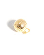 Pelota futbol oro amarillo