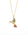 Colgante colibrí con cadena