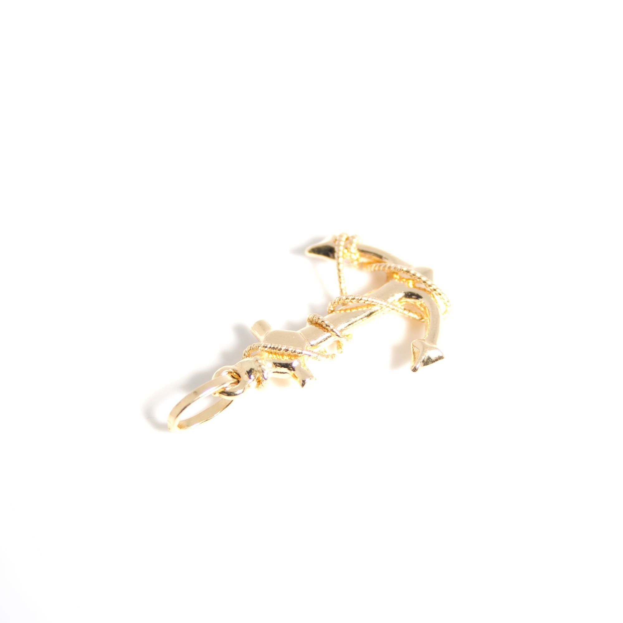 Ancla Oro amarillo