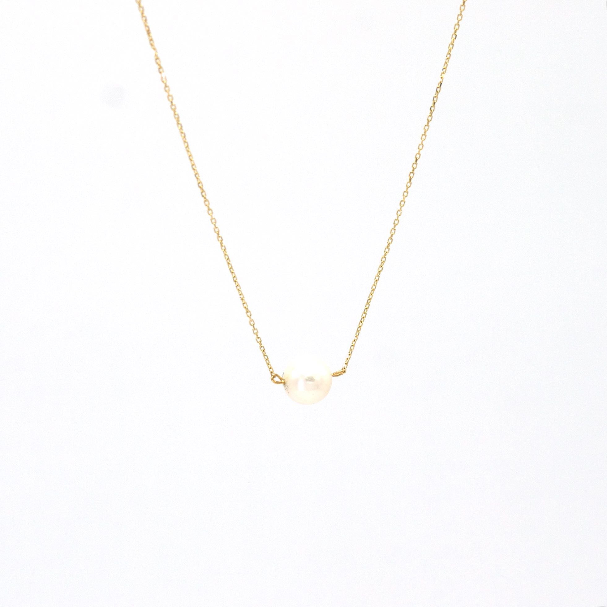 Colgante Perla oro amarillo