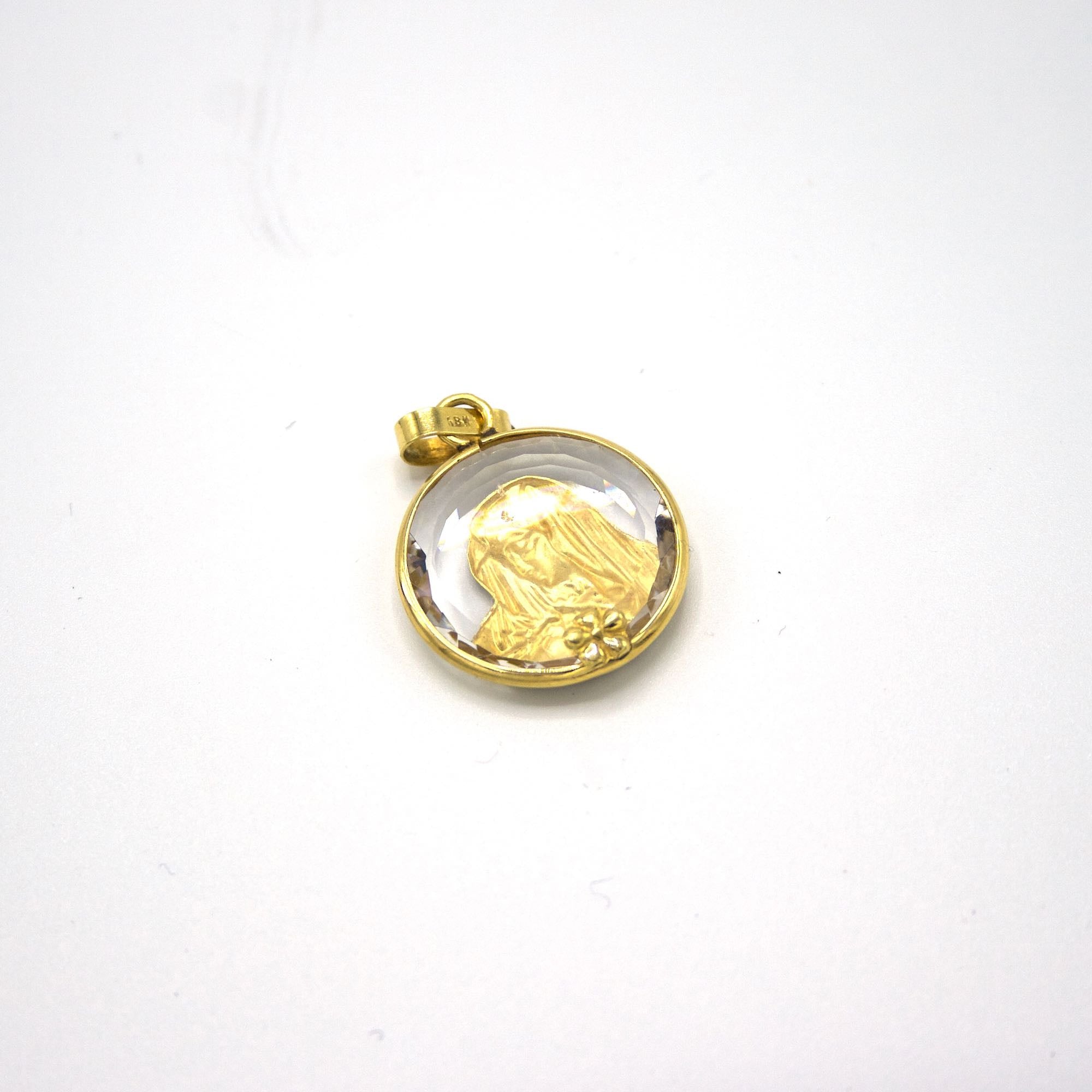 Medalla virgen mater