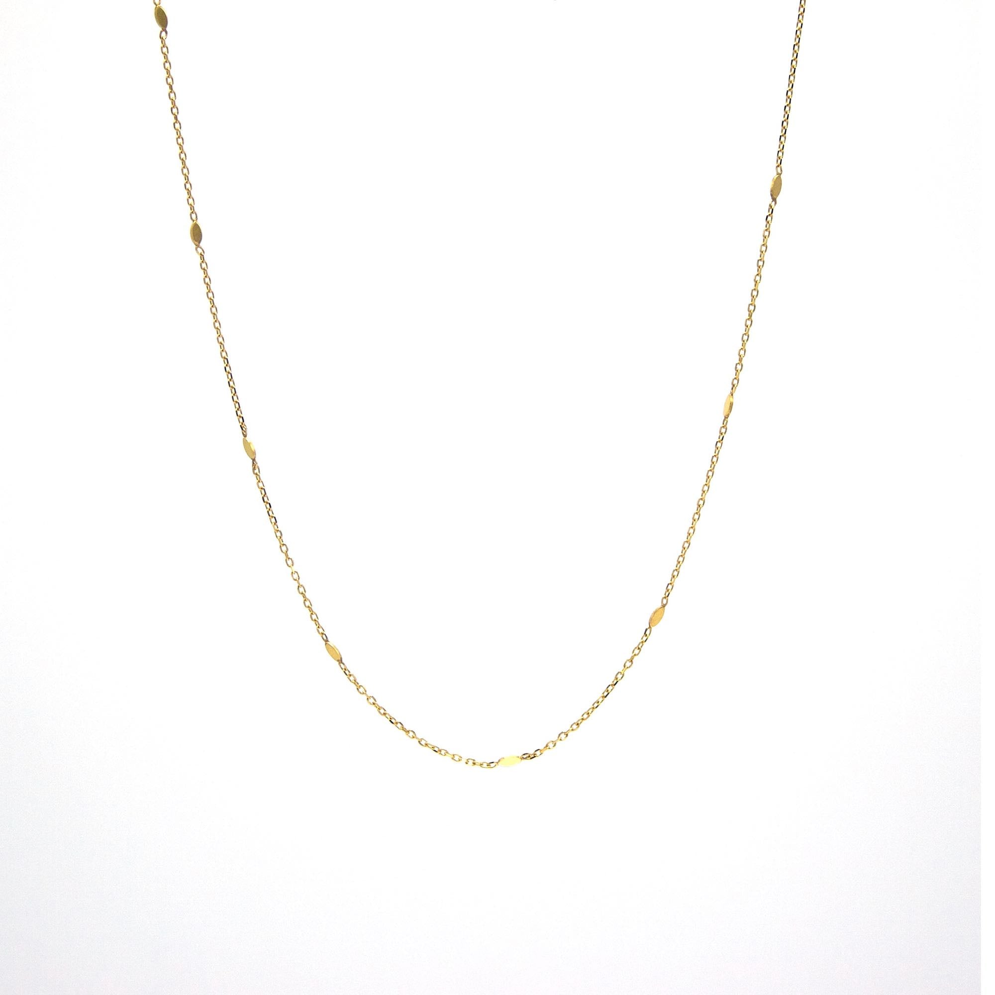 Colgante Oro amarillo 40 oval