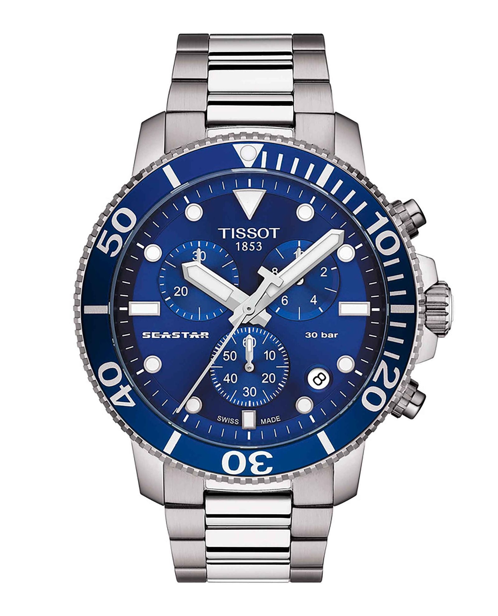 Tissot Seastar 1000 Chronograph blue