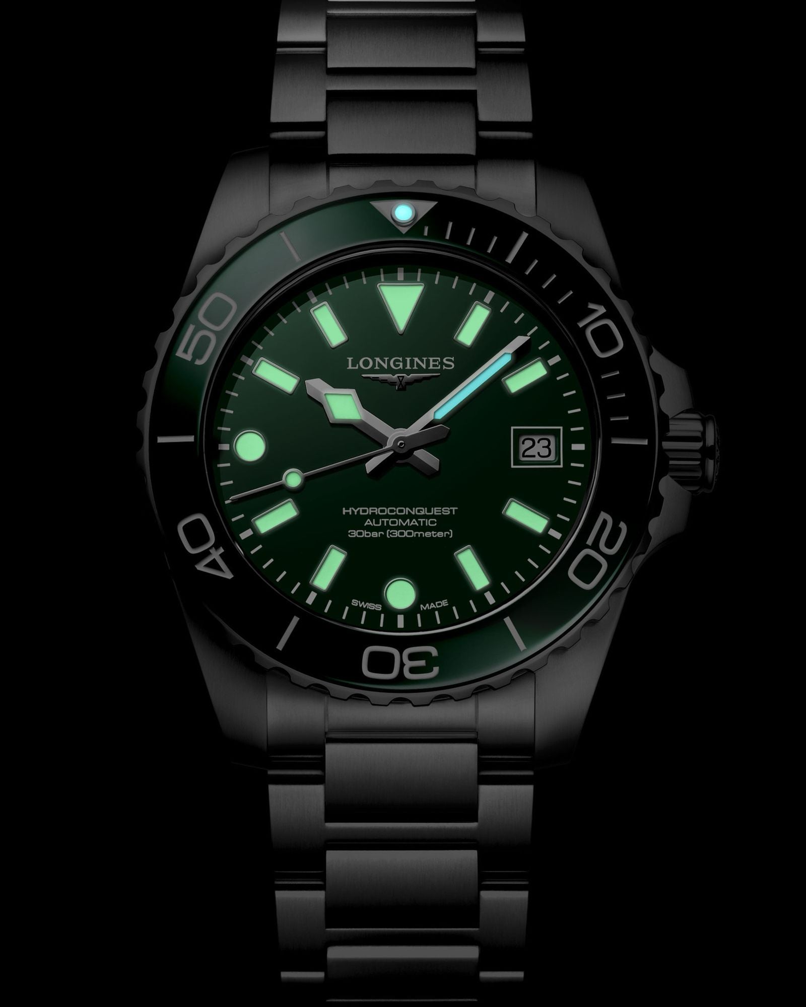 Reloj Longines Hydroconquest 42MM Automatic Verde