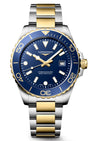 Reloj Longines Hydroconquest 42MM bicolor azul