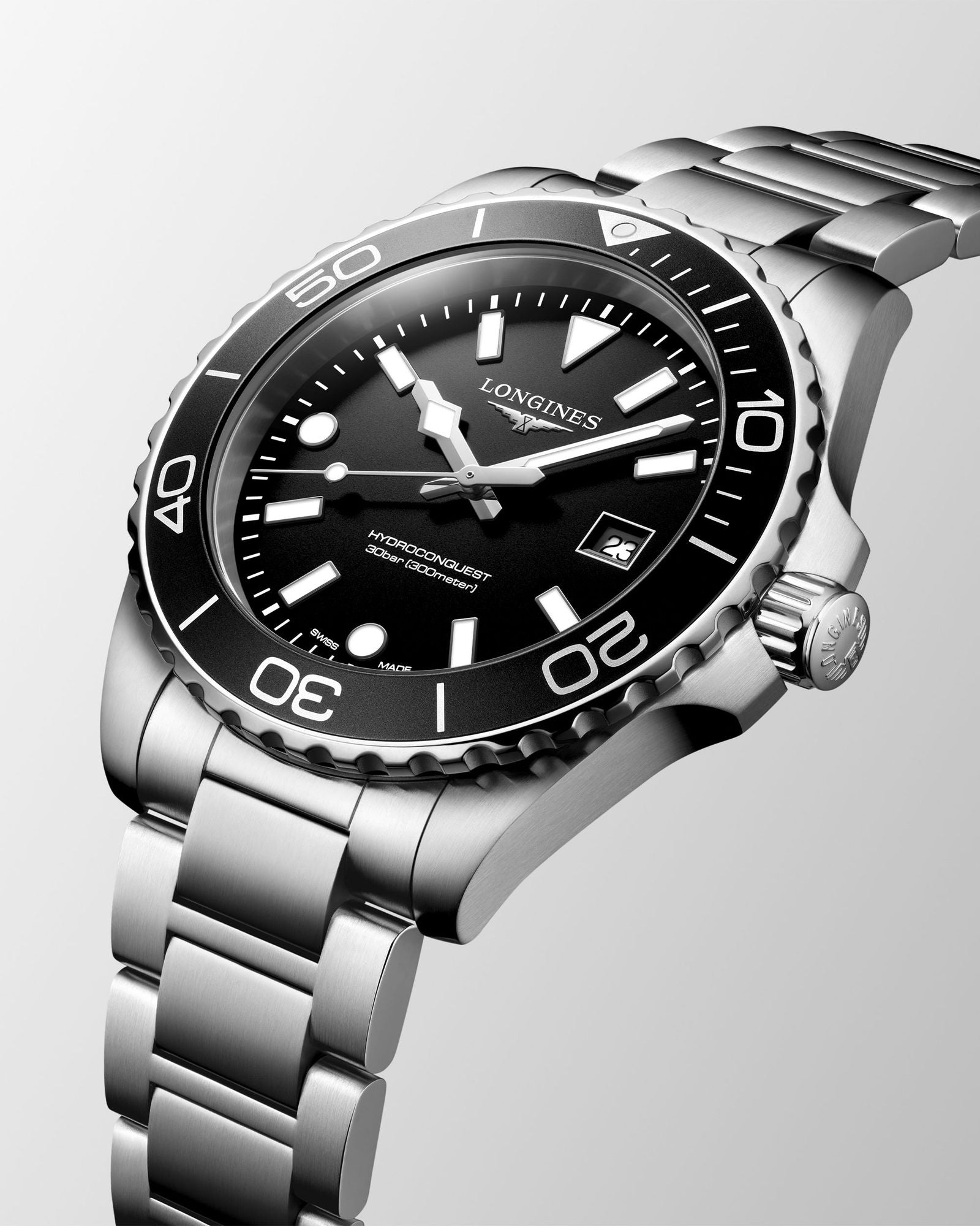 Reloj Longines Hydroconquest 42MM Negro