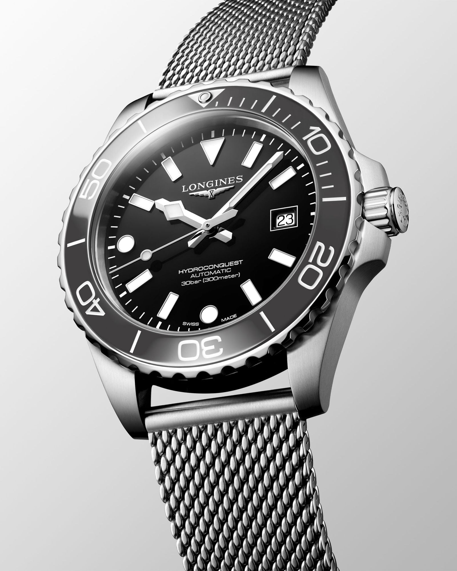 Reloj Longines Hydroconquest 42MM Automatic negro