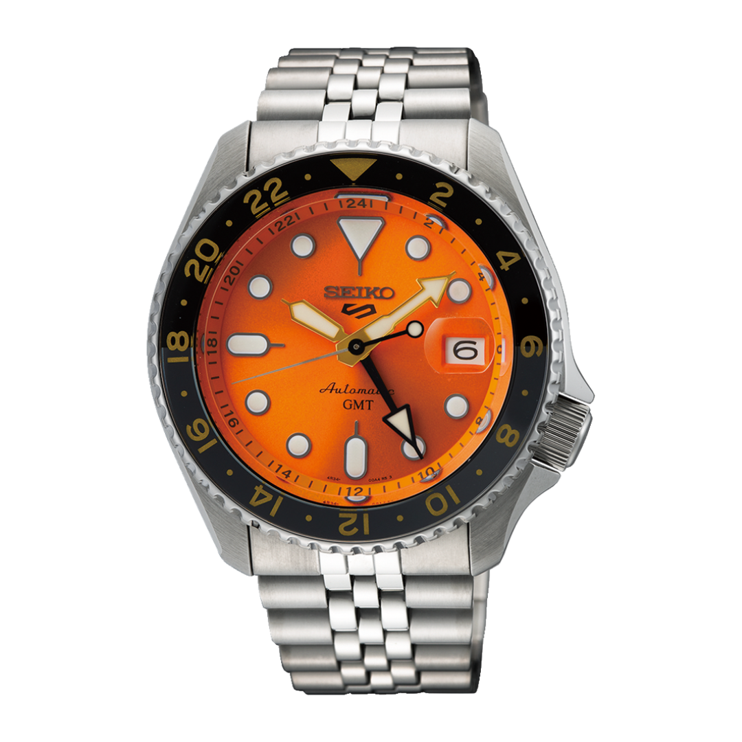 Seiko SSK005 K1 5 Sports SKX Sports Style GMT Series