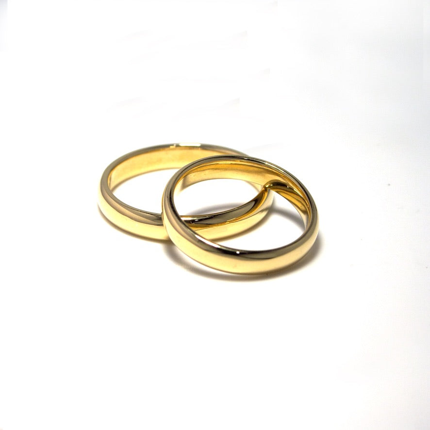 Argollas modelo inglés (par)