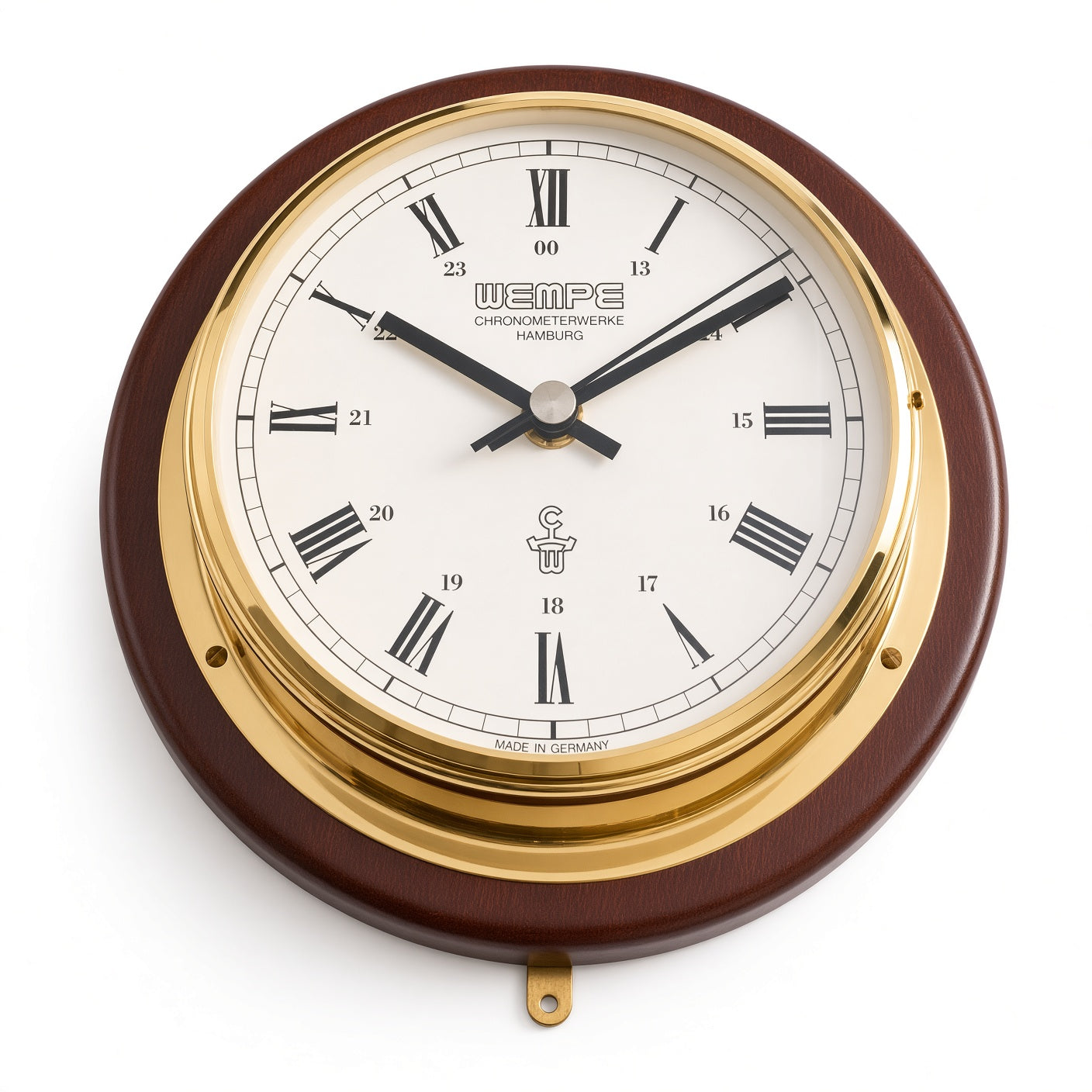 Wempe Reloj marino bronce/caoba