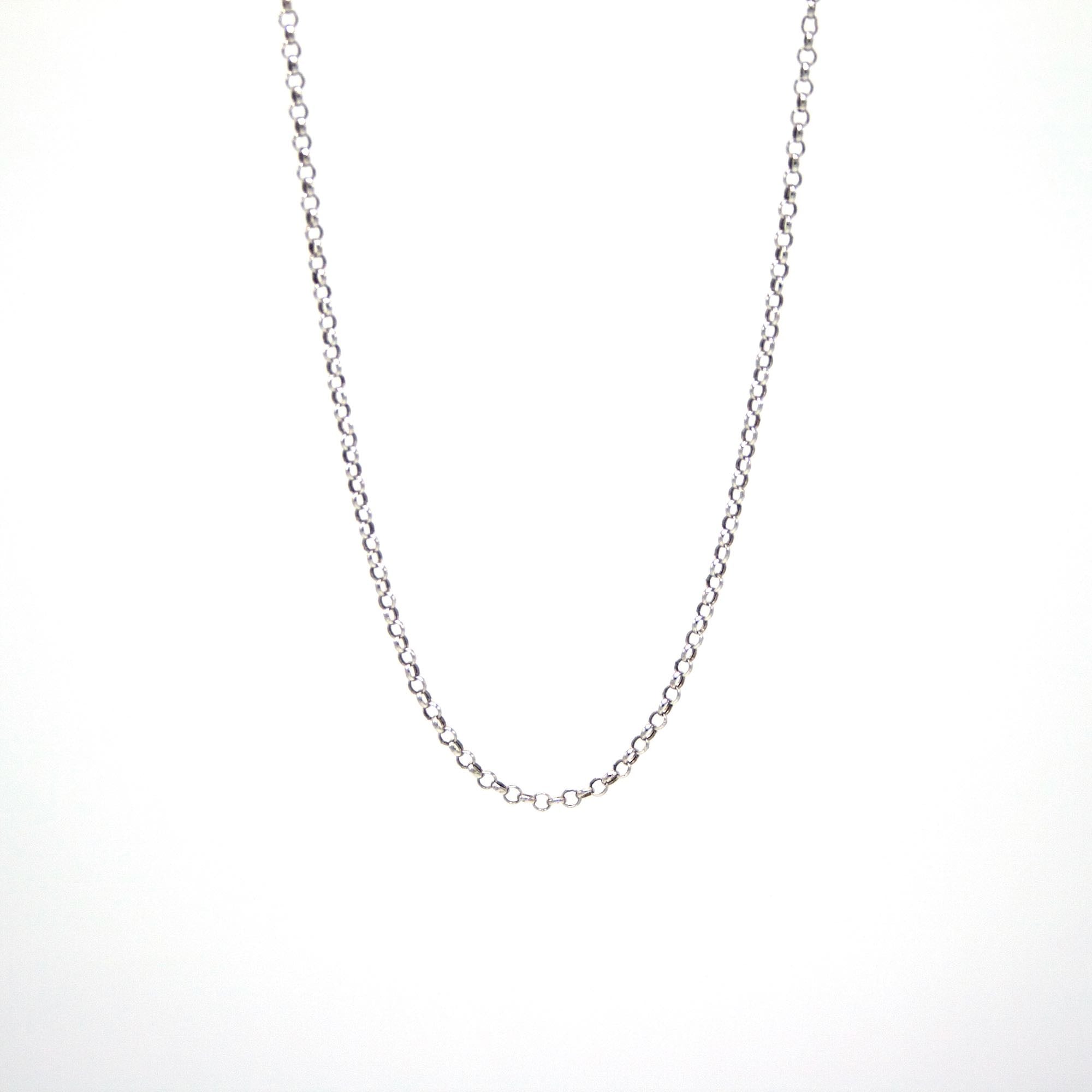 Cadena Oro blanco 40