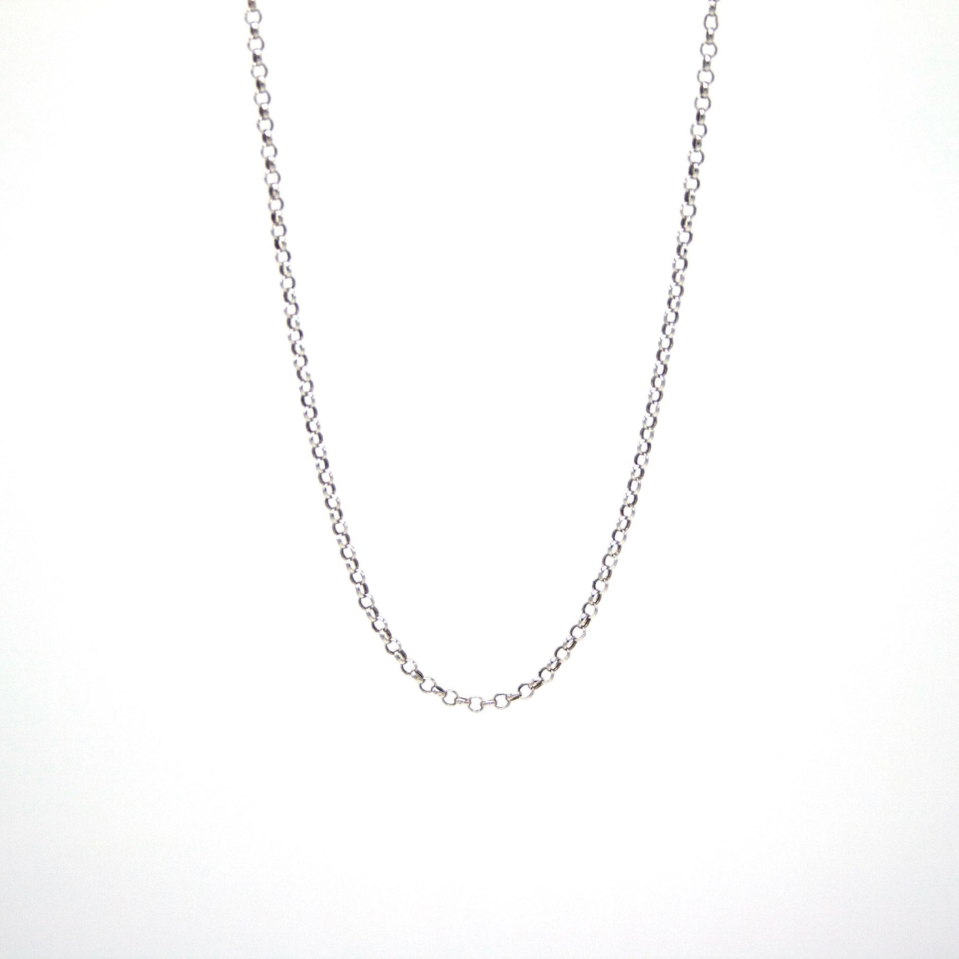 Cadena Oro blanco 40