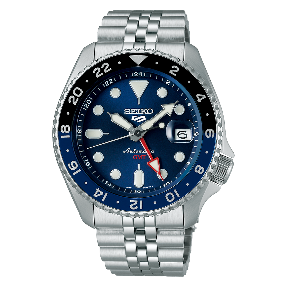 Seiko ssk003k1 5 Sports SKX Sports Style GMT Series