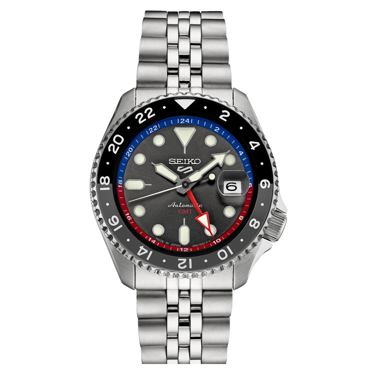 Seiko SSK019 5 Sports Style GMT Series