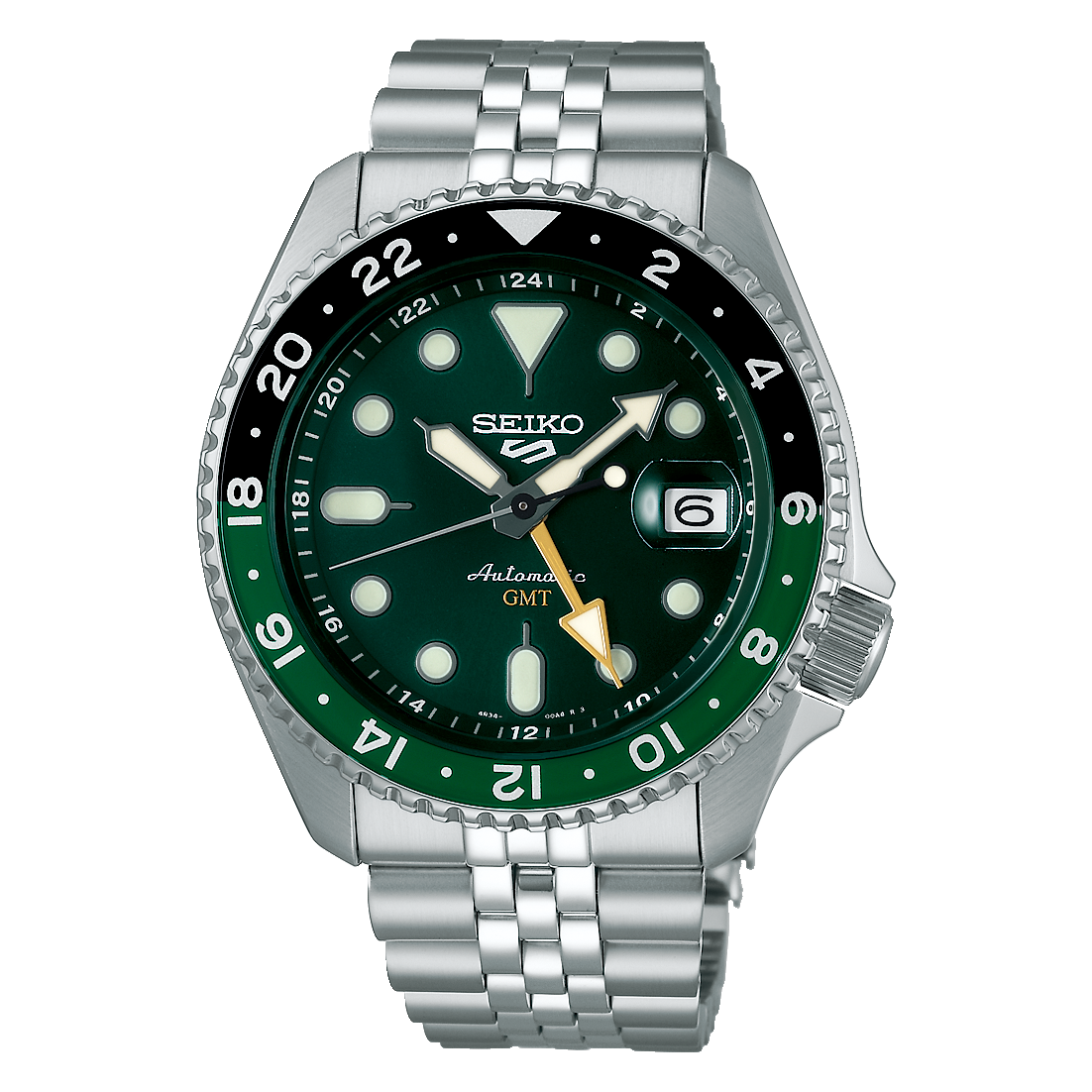 Seiko SSK035K1 5 Sports Style GMT Series
