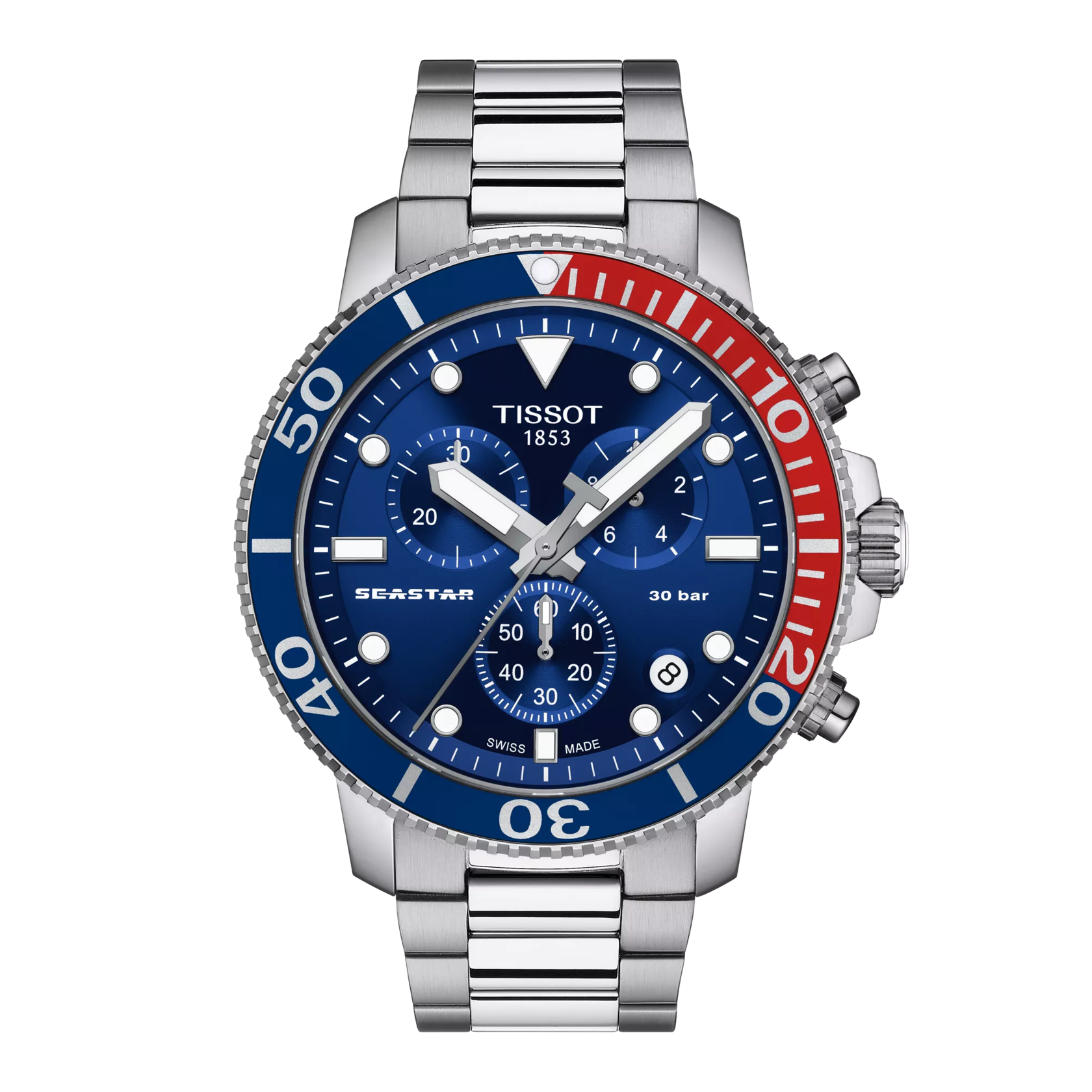 Tissot Seastar 1000 chronograph azul