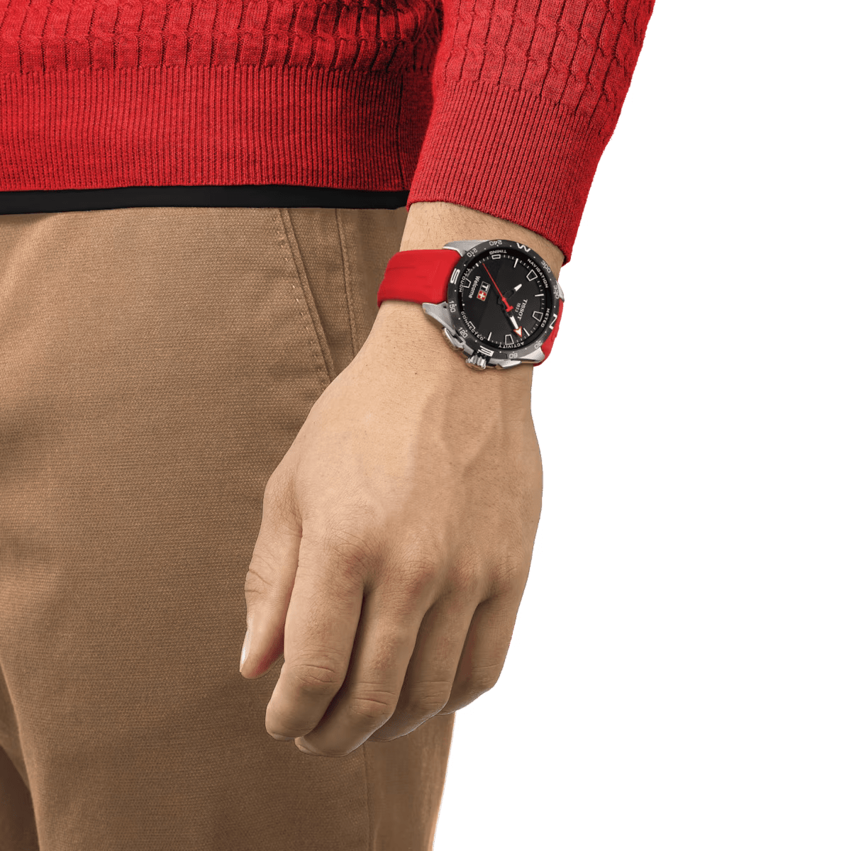 Tissot T-Touch Connect Solar Titanio Red