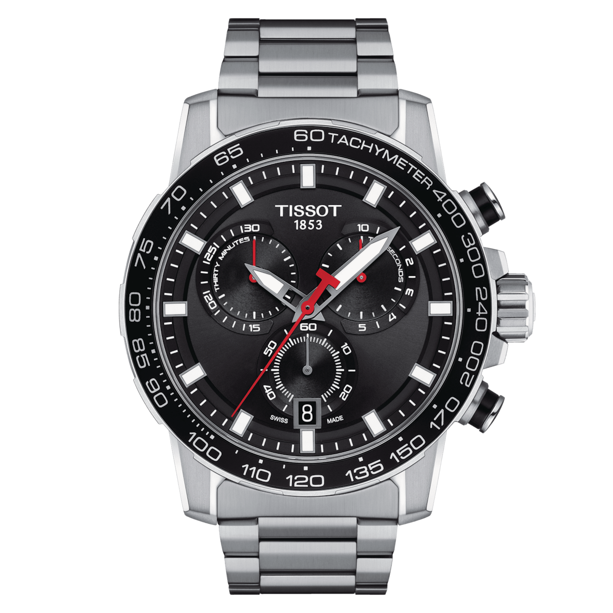 Tissot Supersport Chrono Acero Negro
