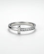 Anillo T 7 diamantes