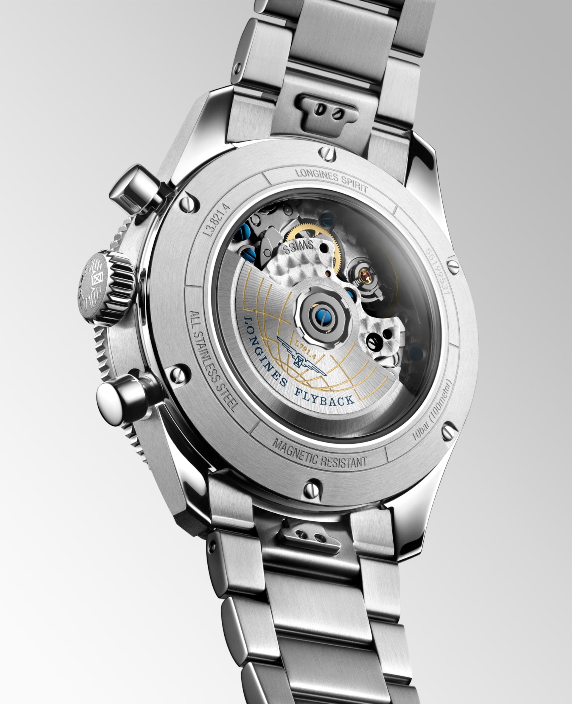 Longines Spirit flyback L3.821.4.53.6