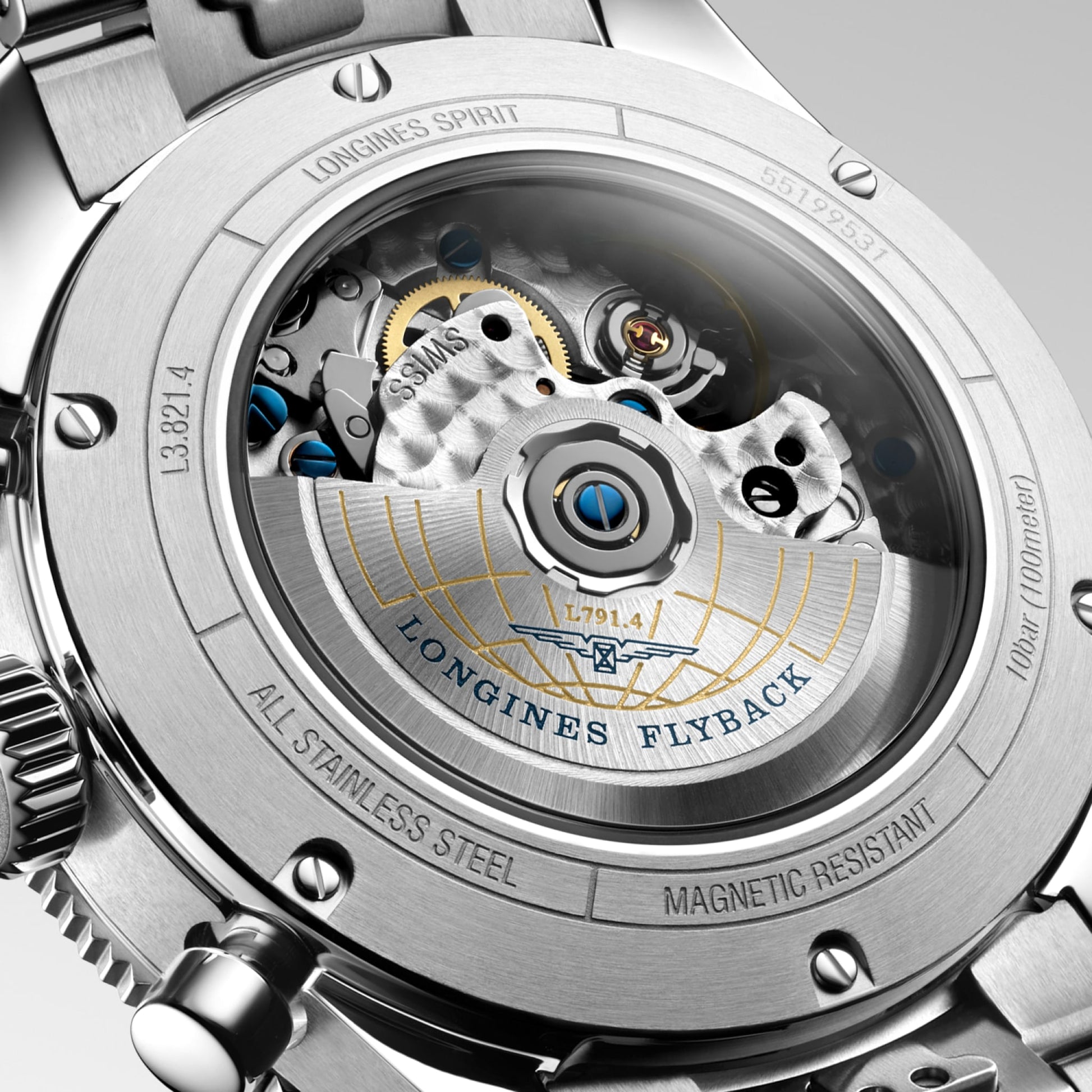 Longines Spirit flyback L3.821.4.53.6