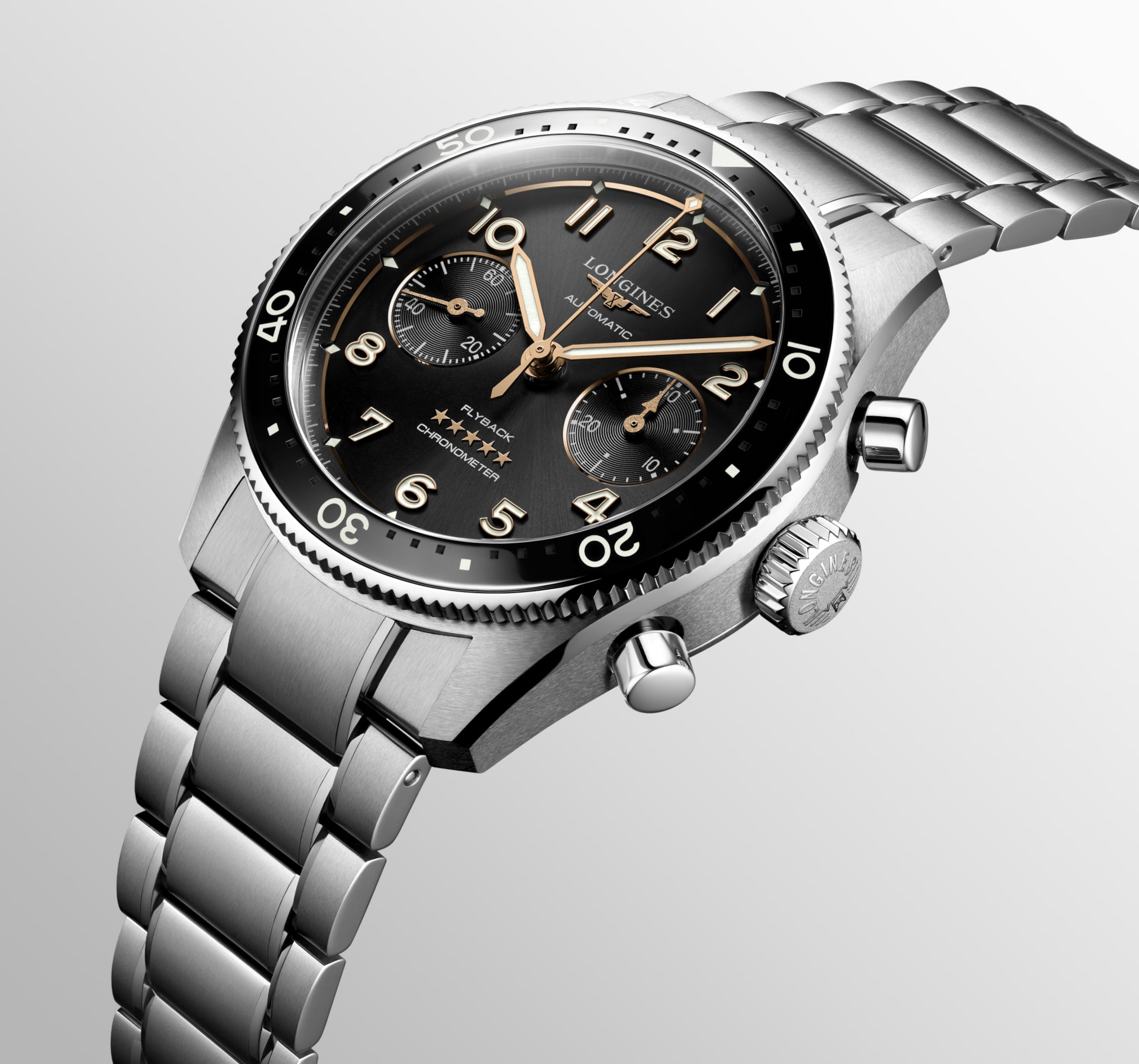 Longines Spirit flyback L3.821.4.53.6