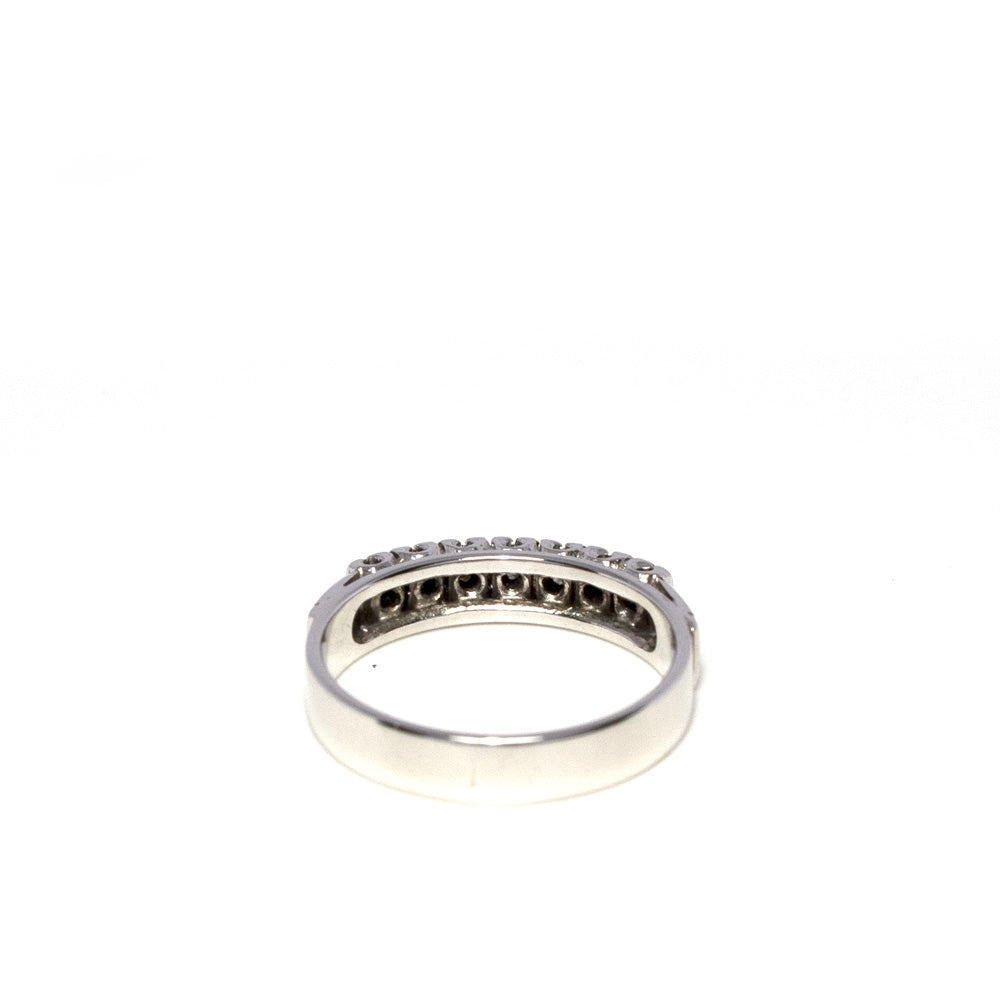 Medio cintillo 7 diamantes