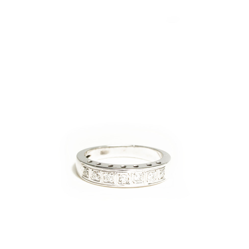 Anillo Oro blanco