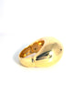 Anillo oro amarillo bombé