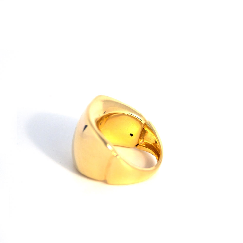 Anillo oro amarillo forming