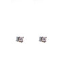 Aros platino con brillantes