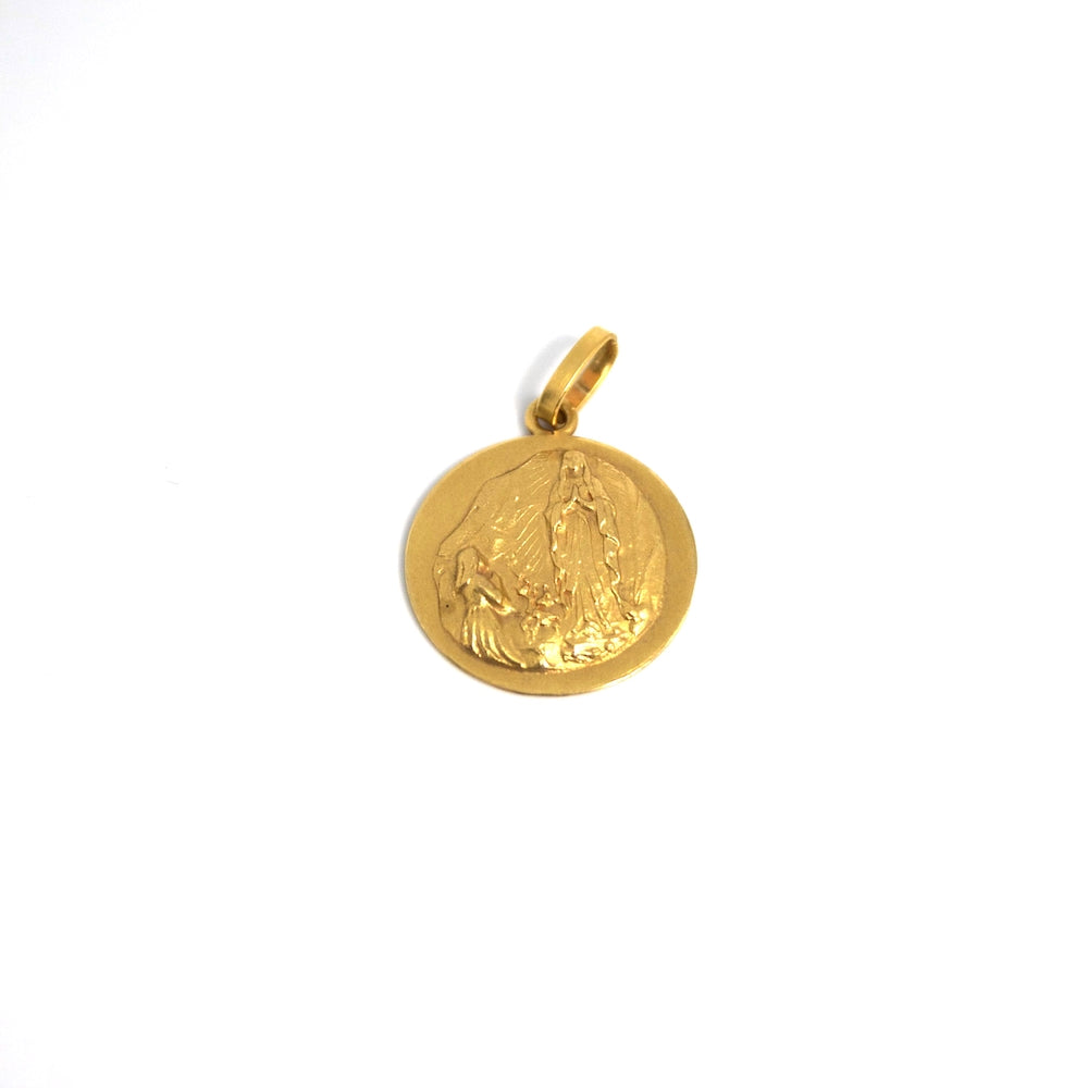 Medalla virgen Lourdes