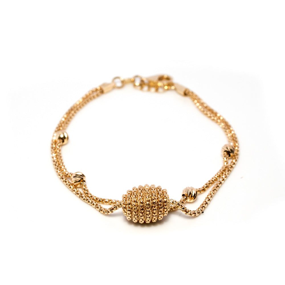 Pulsera doble cadena