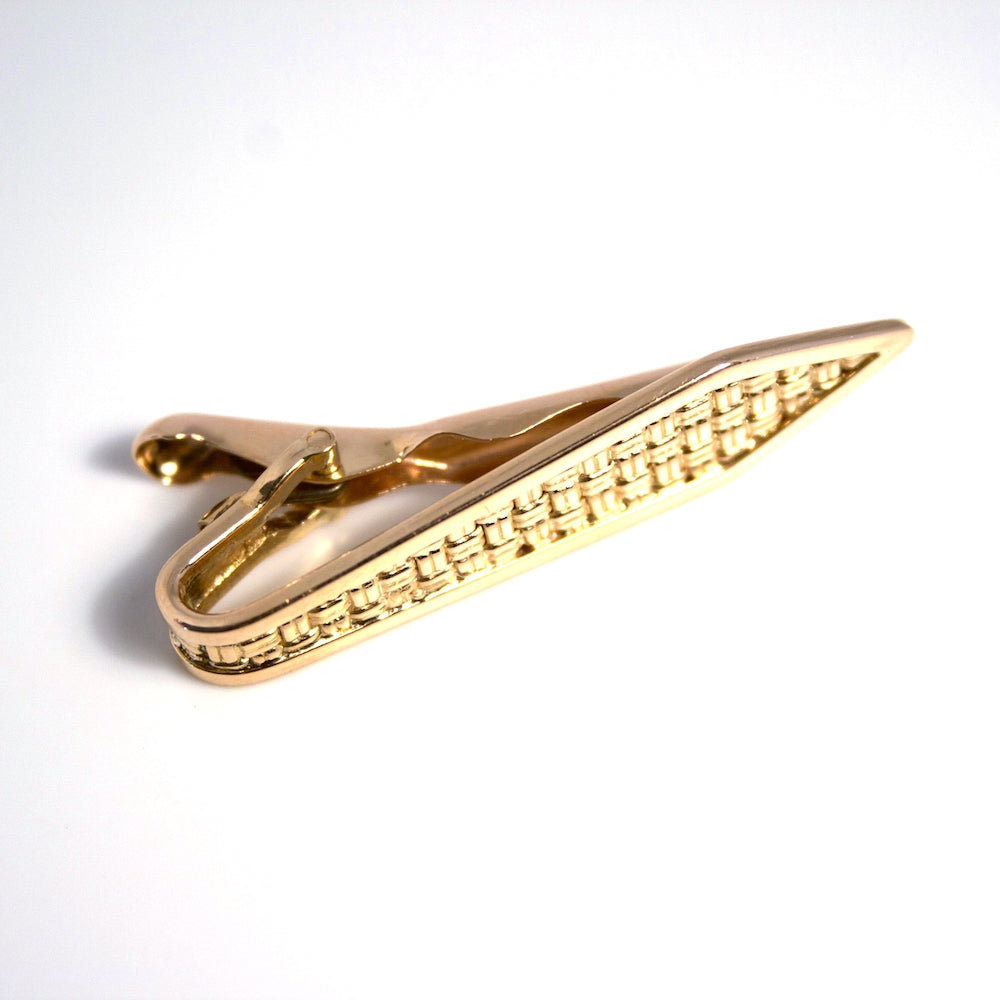 Prendedor corbata oro amarillo