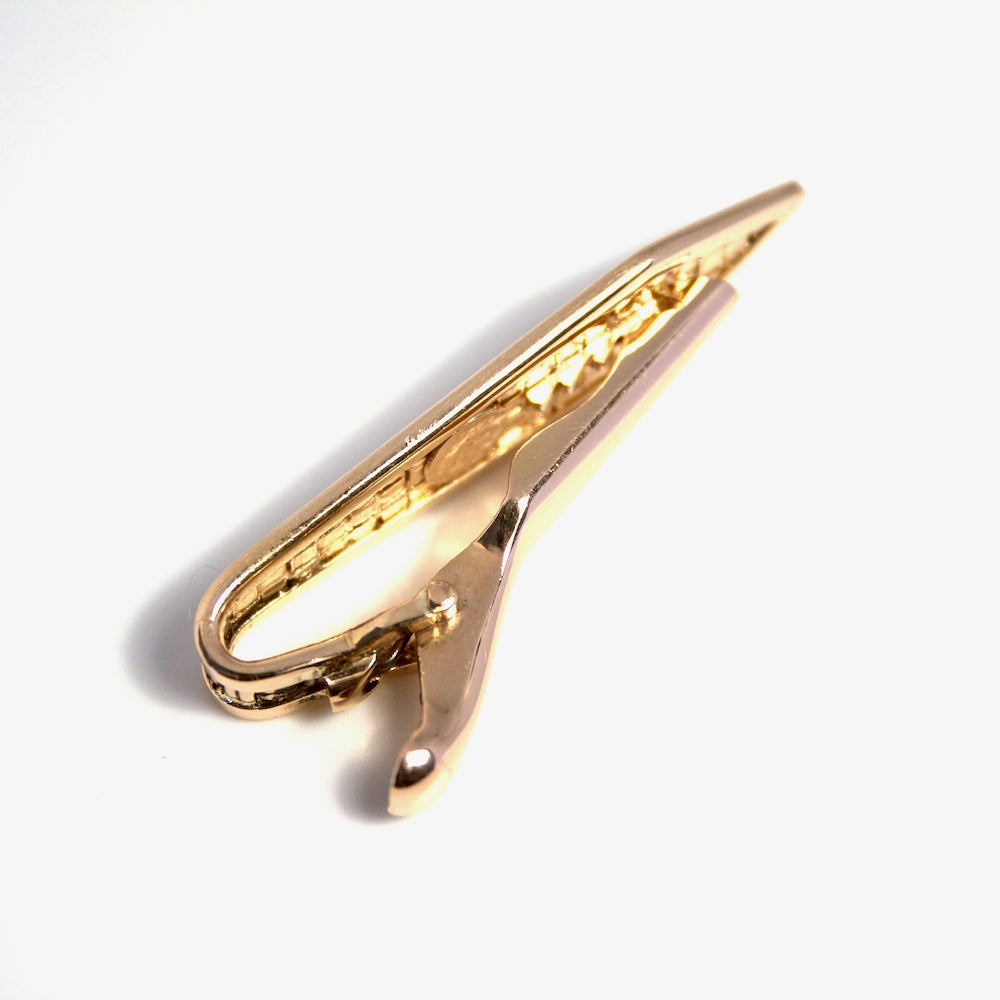Prendedor corbata oro amarillo