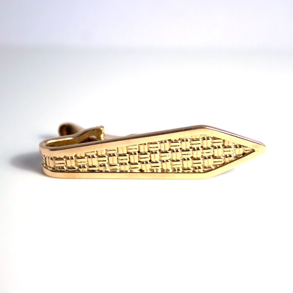 Prendedor corbata oro amarillo