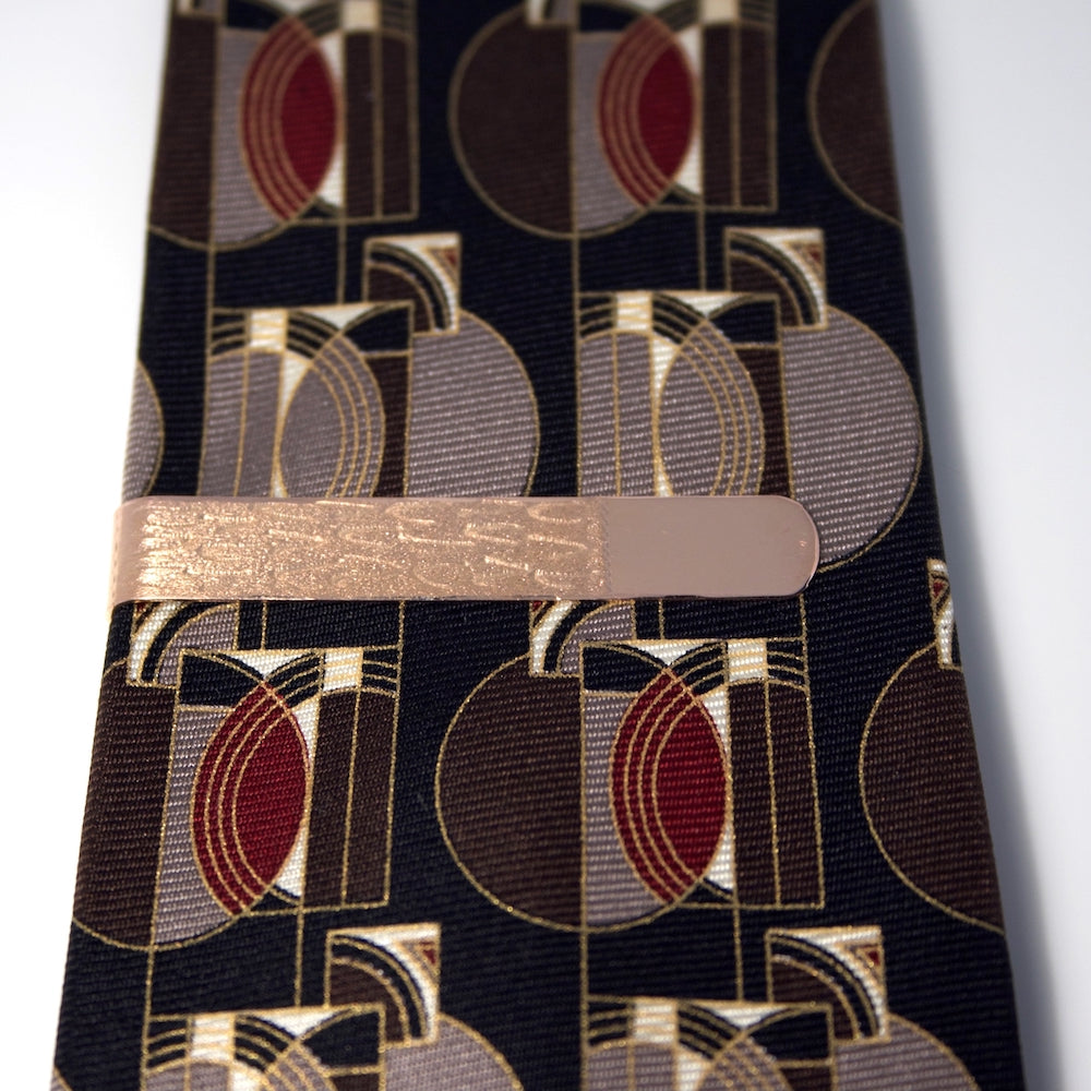 Prendedor corbata Oro rosa