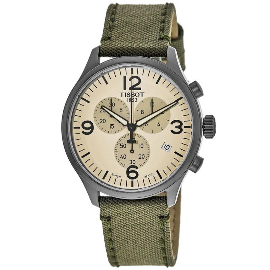 TISSOT Chrono Xl Khaki-Beige